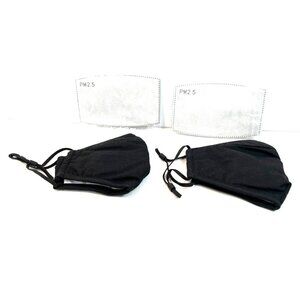 Reusable Face Mask With PM2.5 Filters & Breathing Valve
